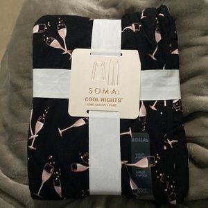 Never worn before Soma pajama set
